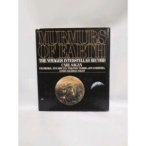 Murmurs of Earth by Carl Sagan HC First Edition 1978 Very Good